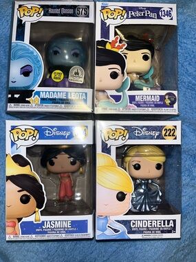 Bundle of 4 NIB Disney Funko Pops